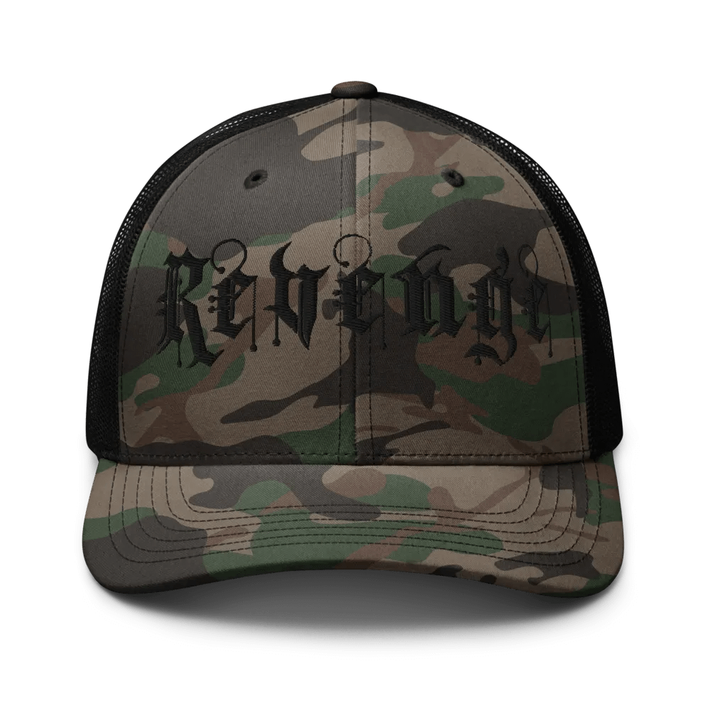 Revenge Camo Hat product image (1)
