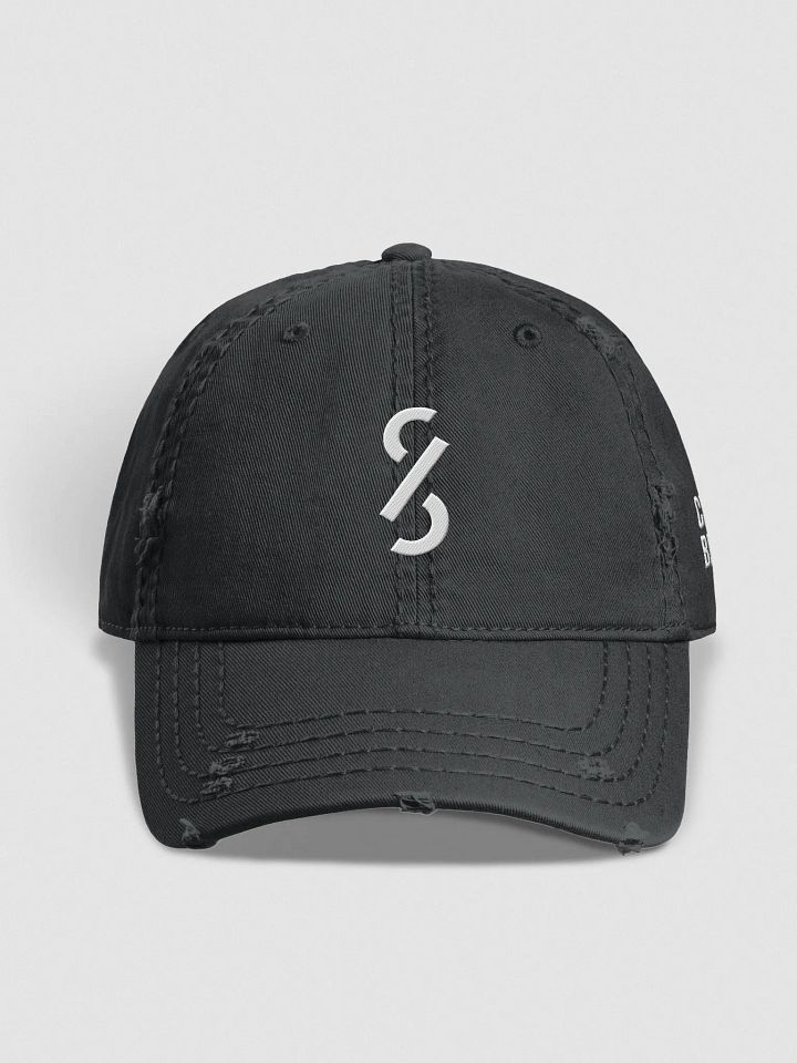 CLAUDY BEATS DISTRESSED DAD HAT product image (2)