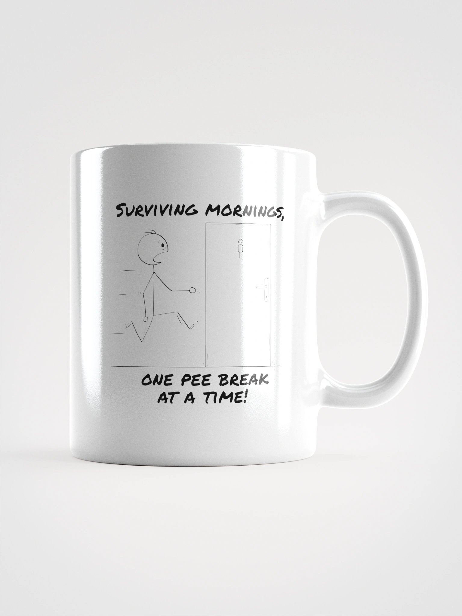 Bladder, Dog, Coffee – My Morning Priorities” Mug product image (2)