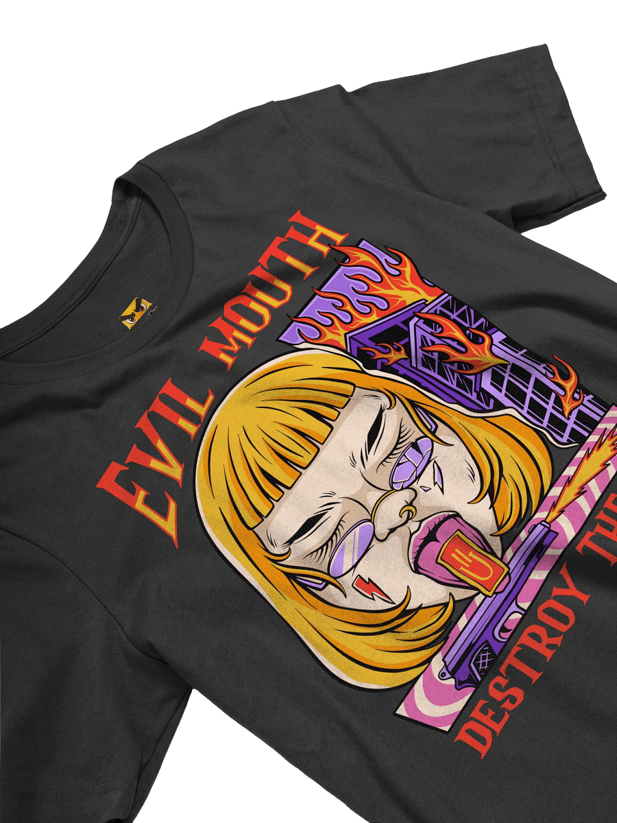 Rebellious Rage Unleashed Graphic T-Shirt product image (3)