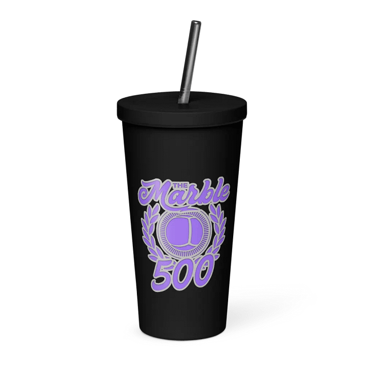MSLA Marble 500 - Insulated Tumbler w/ Straw product image (1)