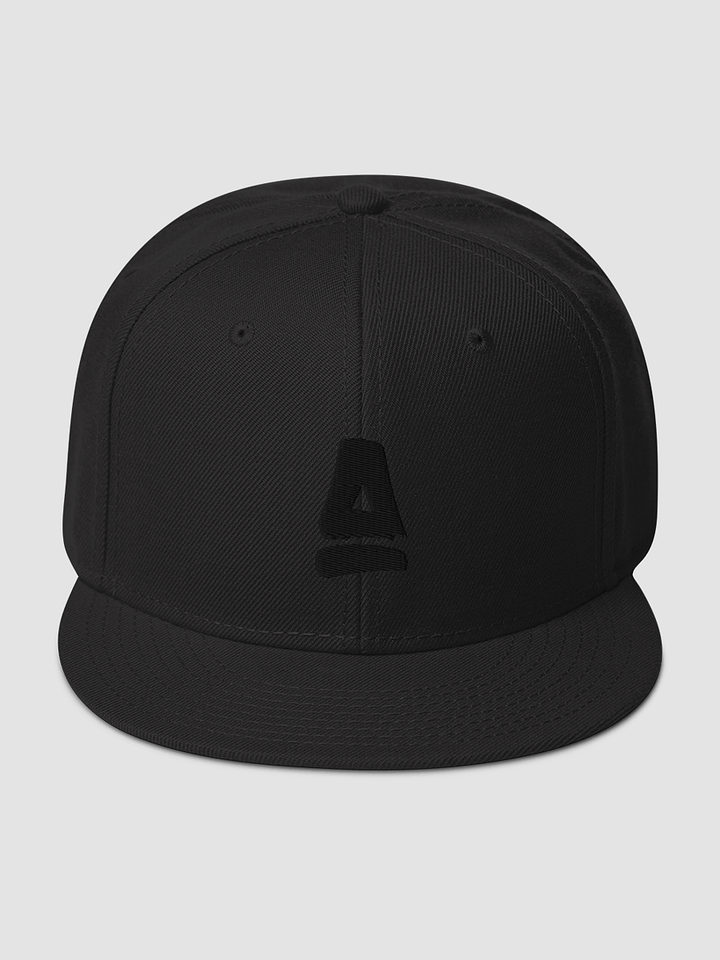 AlexanderAverage Black A Logo Snapback Hat product image (1)