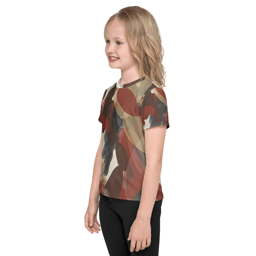 Earthy Abstract All-Over Kids T-Shirt product image (3)