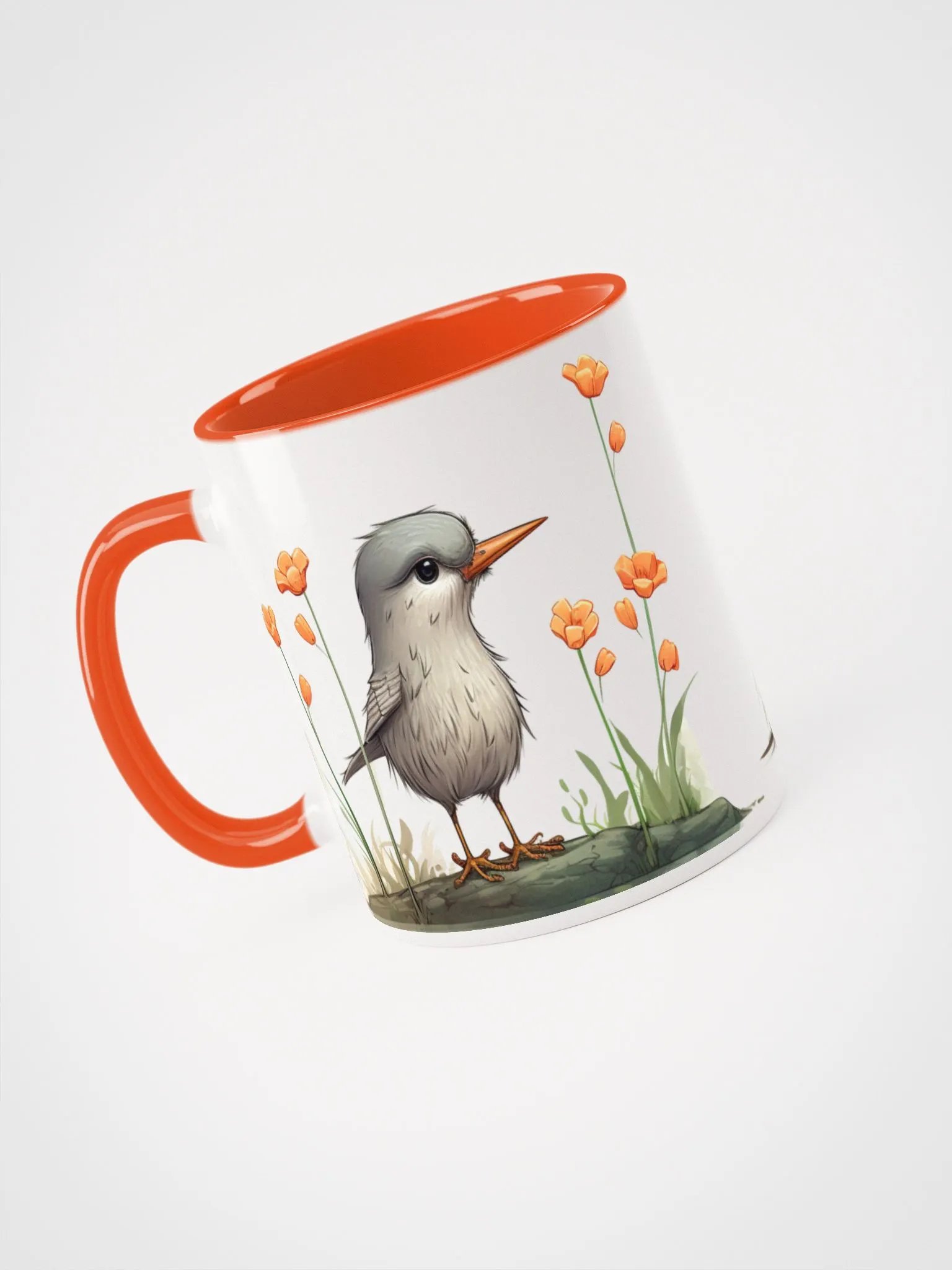 Fantastical Bird & Mushroom Paradise Mug: Limited Edition product image (3)