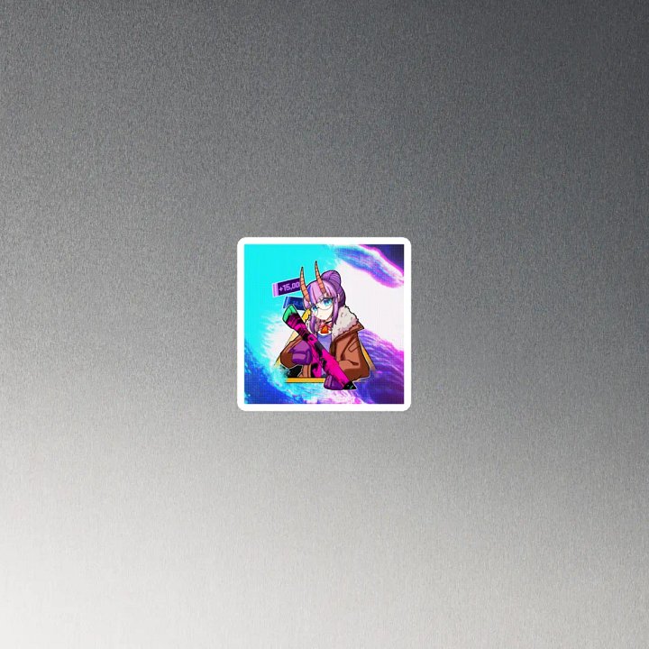 RustyClaudia Die-Cut Magnet product image (4)