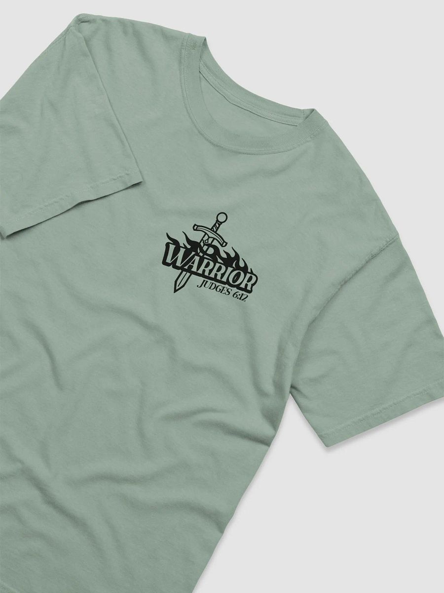 The Lord is With You Mighty Warrior Garment-Dyed T-Shirt product image (4)