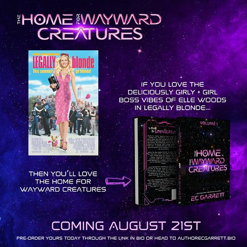 ⭐LOVE is UNIVERSAL⭐

Meet THE HOME FOR WAYWARD CREATURES (Vol 1), my new paranormal space romantasy series about the galaxy’s...