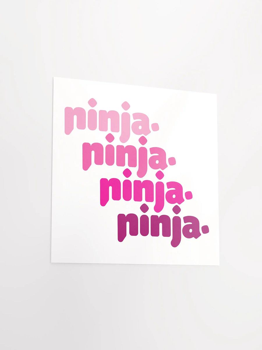 Pink Quad Ninja Poster product image (3)