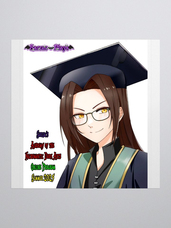 Limited Edition Necromancy School 2025 Sticker product image (1)