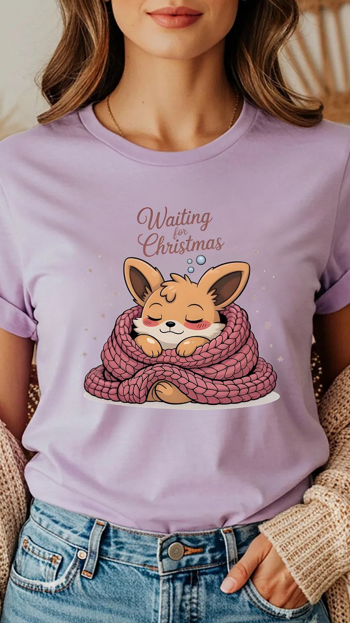 Waiting for Christmas T-Shirt | Christmas T-Shirt | Holiday Graphic Tee | Christmas Gift Shirt product image (22)