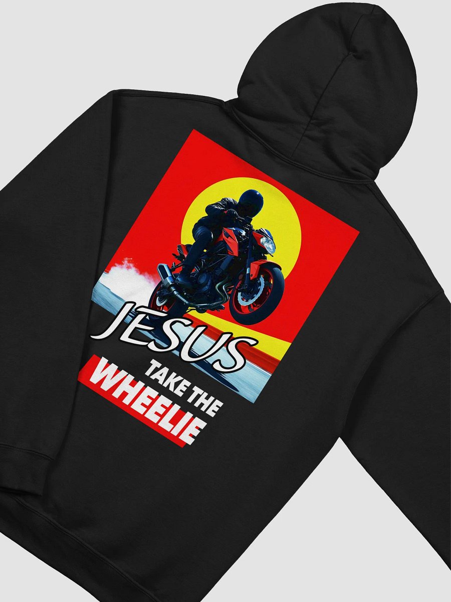 Jesus Take the Wheelie - Unisex Hoodie product image (4)