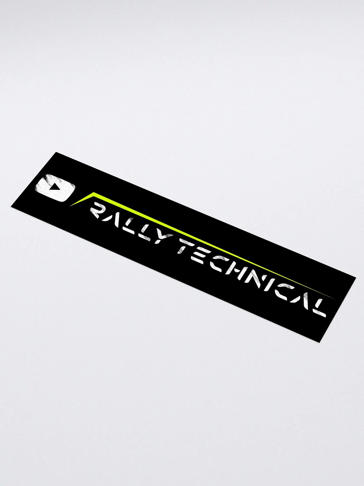 RALLY TECHNICAL Sticker 1 - Black product image (1)