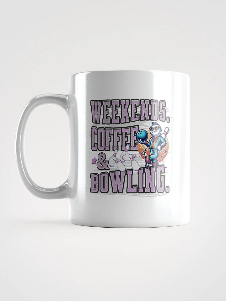 Weekends Coffee And Bowling Vibes Mug product image (1)