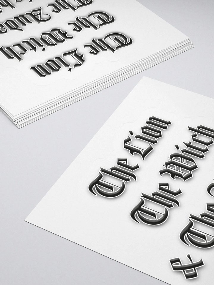 The Lion - Sticker product image (2)