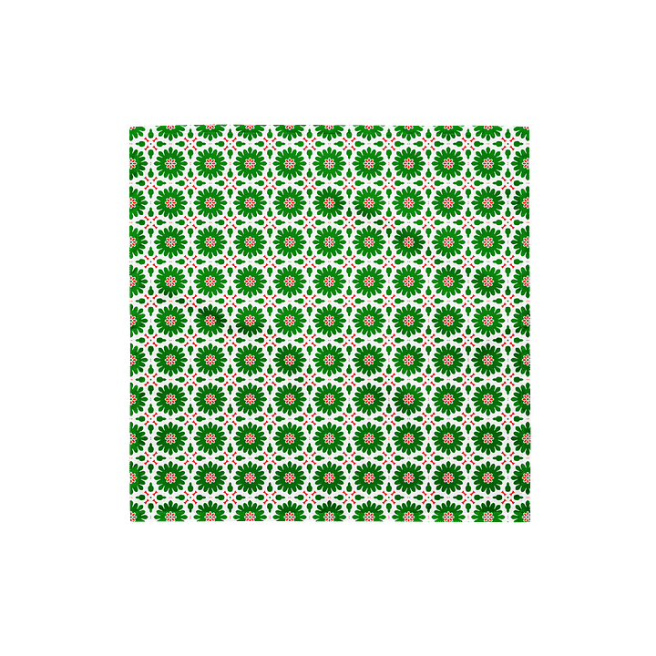 Green Holiday Bloom - Holiday Bandana Series product image (1)