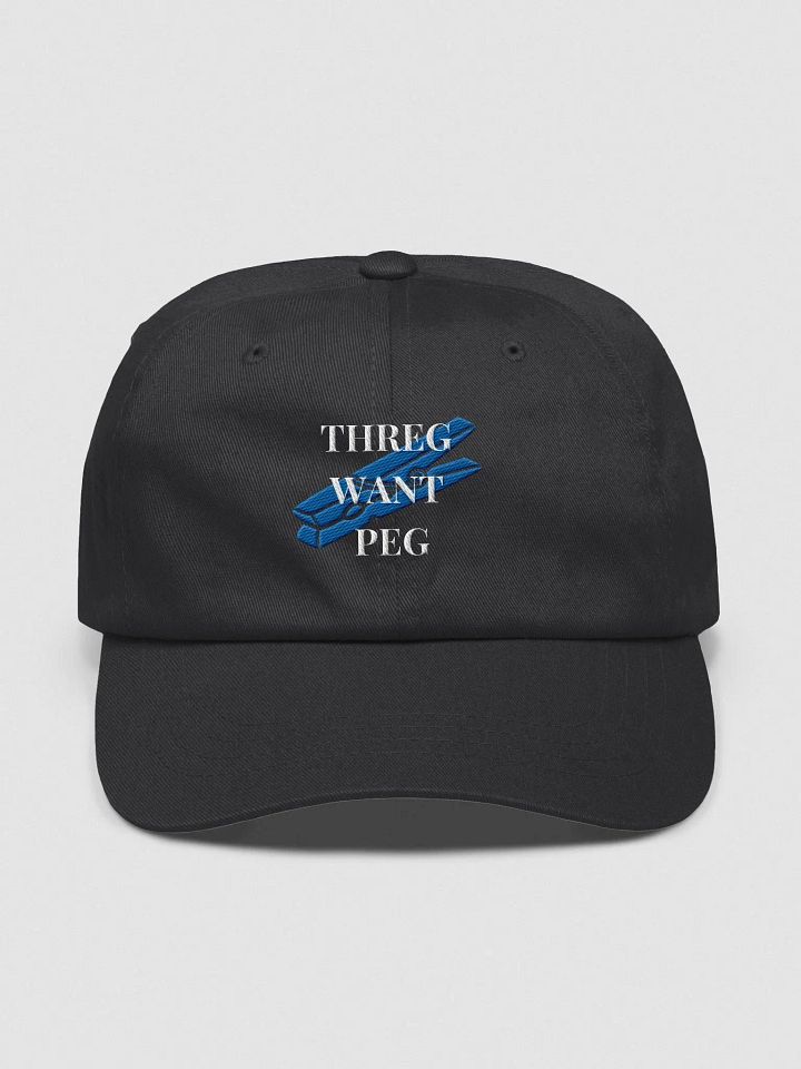 Embroidered Dad Hat - THREG WANT PEG product image (3)