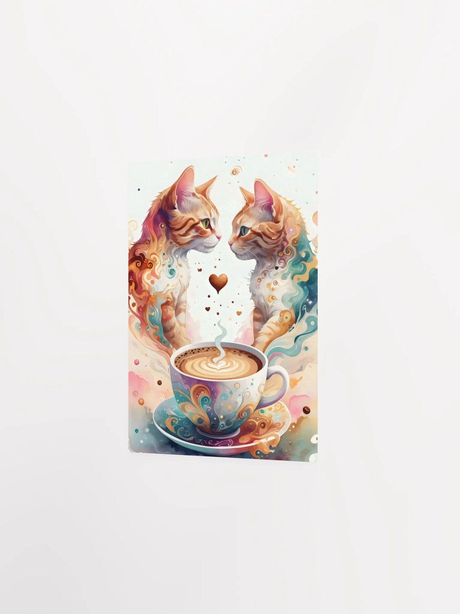 Love Cats & Coffee Poster product image (6)