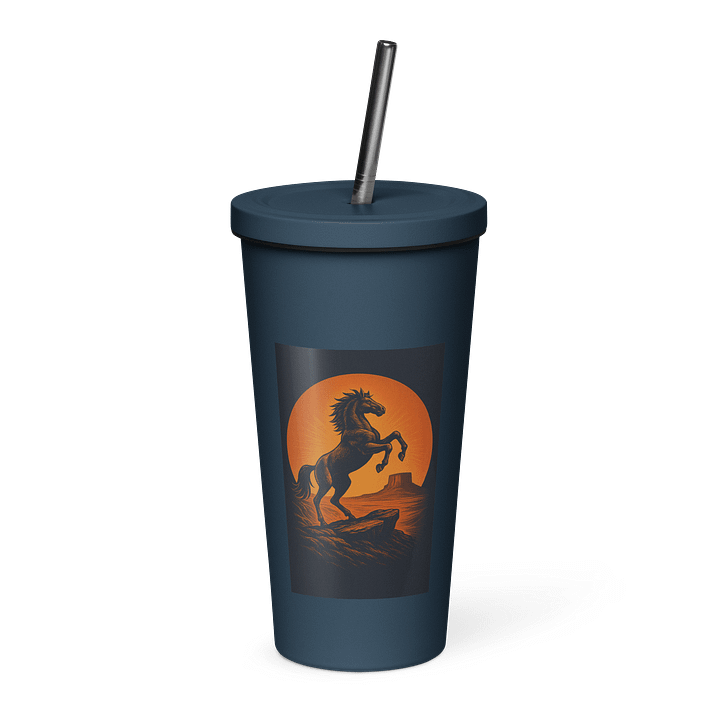 WILD HORSE IN SUNSET product image (1)
