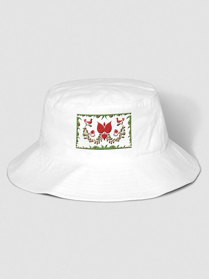 Hungarian Floral Folk Art Bucket Hat product image (1)