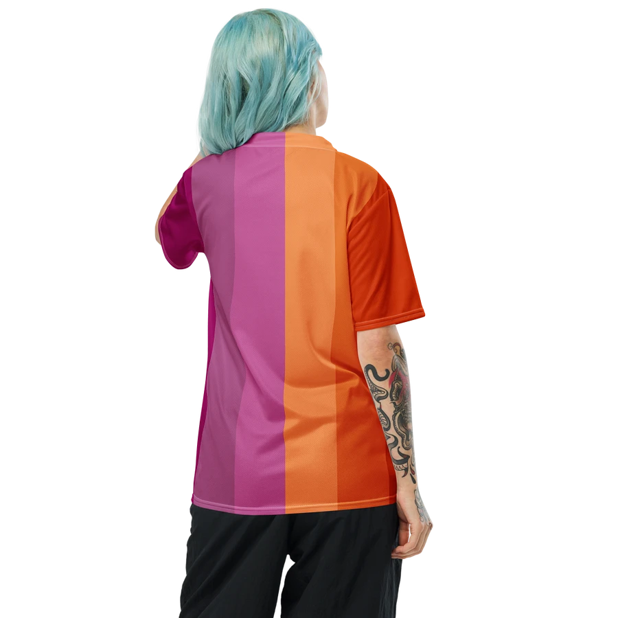 Lesbian Pride Flag - All-Over Print Jersey product image (18)