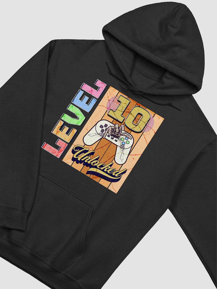 Level 10 Unlocked Gaming Hoodie product image (2)
