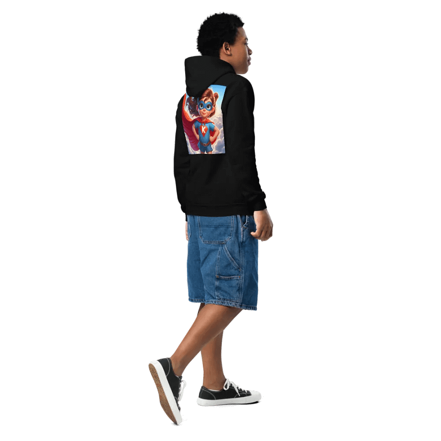 K-Girl Superhero Youth Hoodie product image (5)