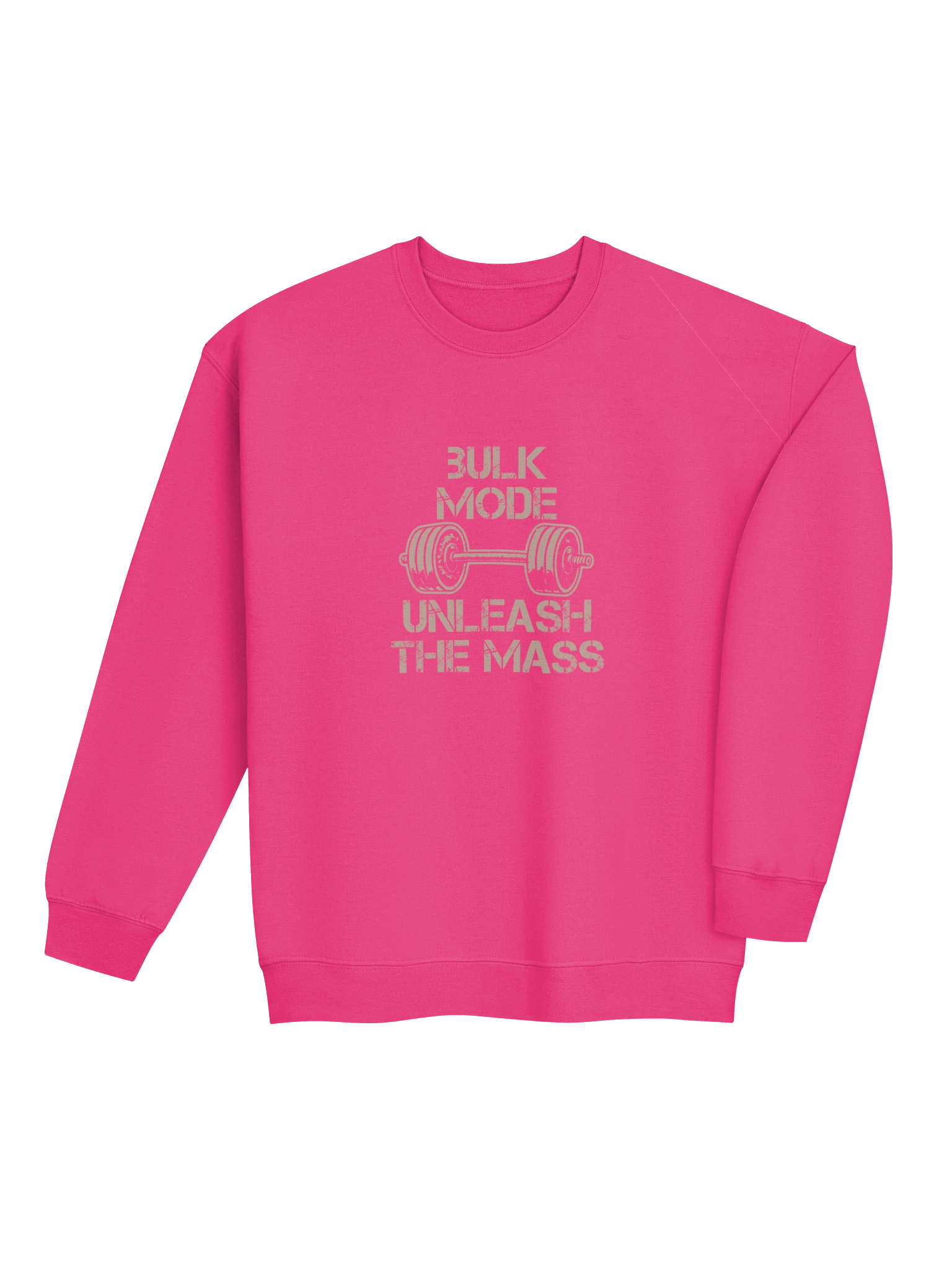 "Bulk Mode Unleash The Mass" Unisex Crew Neck product image (44)