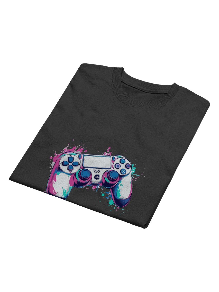 PS Controller Heavyweight Printed T-Shirt product image (4)