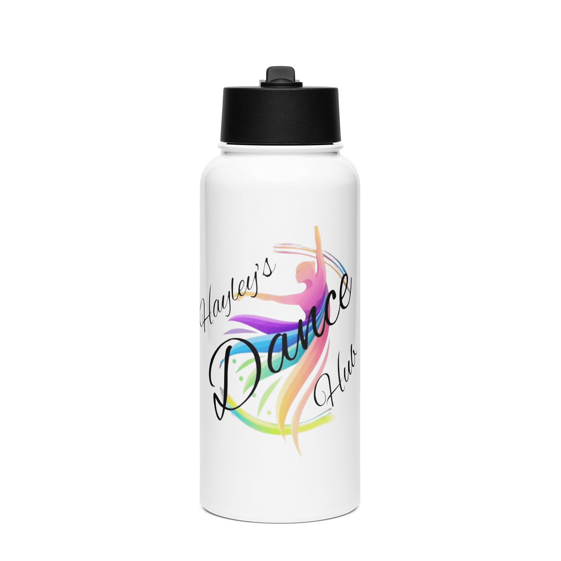 Stainless Steel Bottle with Straw product image (1)