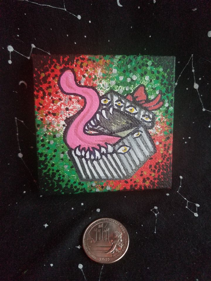 Gift Box Mimic, Tiny Painting (holiday) product image (1)