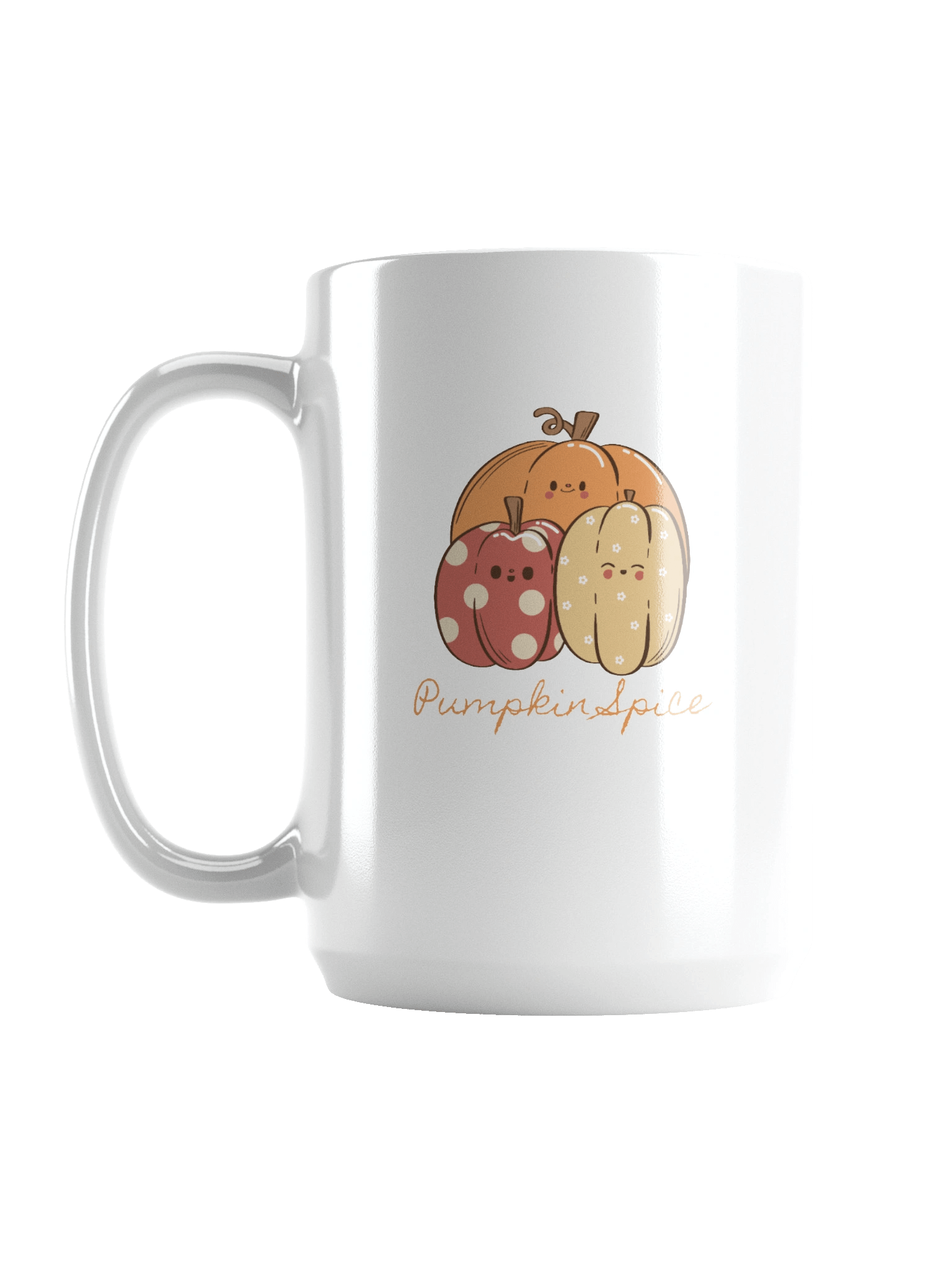 Pumpkin Spice Smiles Mug – Cute Fall Morning Vibes product image (1)