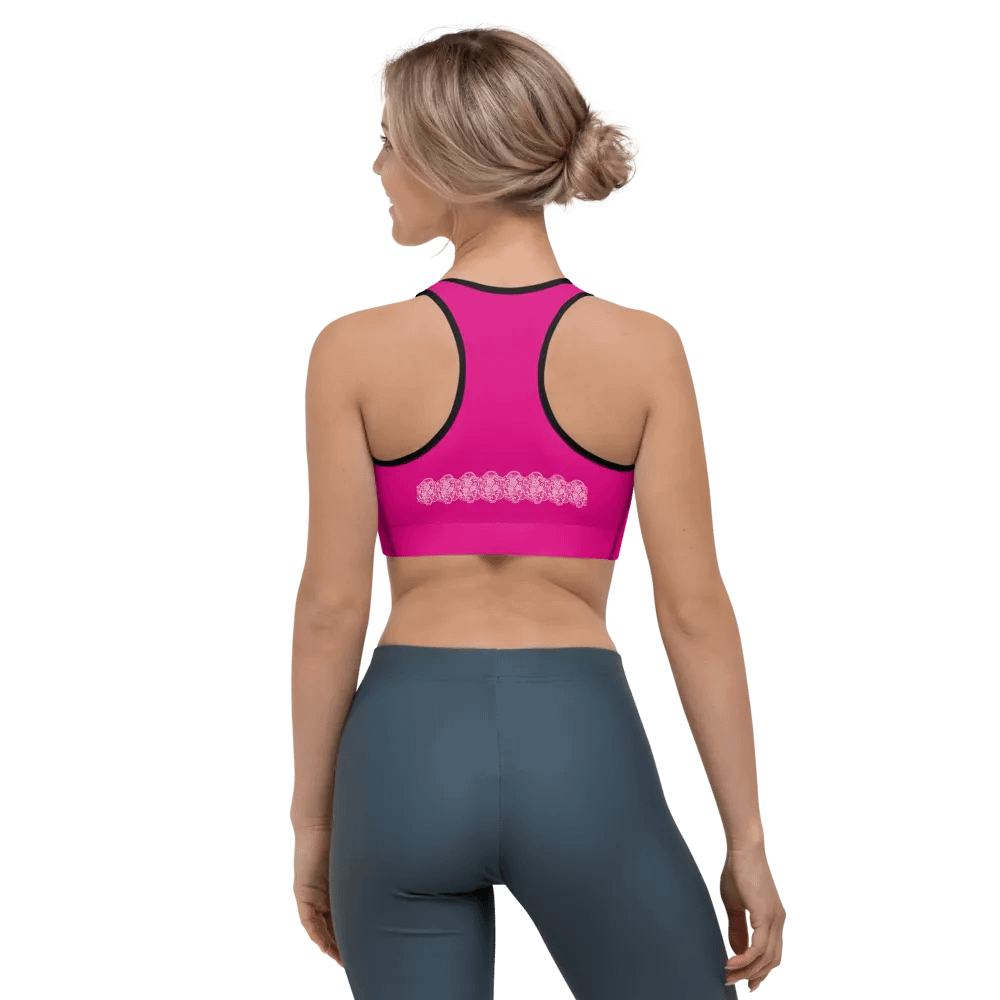 Lace Pink Premium Sportswear Gymtop product image (10)