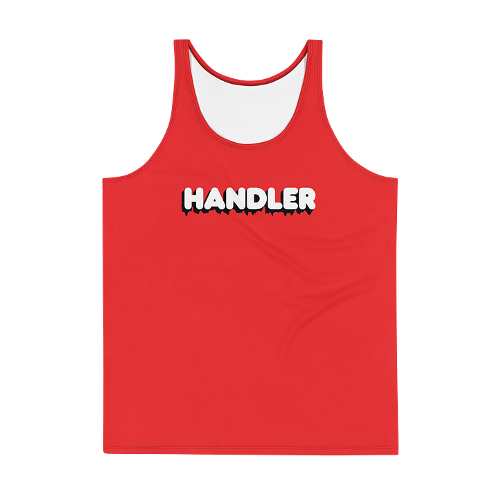 Identity Tank - HANDLER - Red / Black / White product image (1)