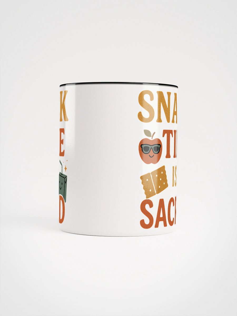 Snack Time Is Sacred Mug – Funny Teacher Gift for Snack Lovers product image (65)