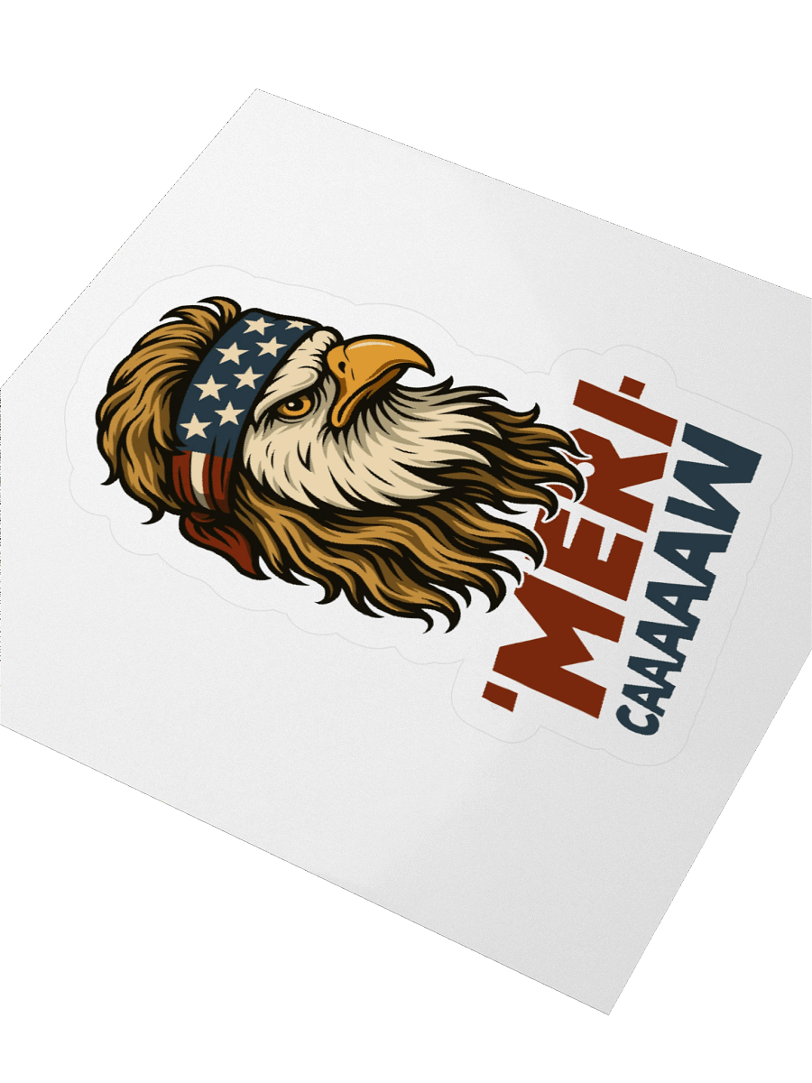 MeriCaw 4th of July Bald Eagle with Mullet product image (7)