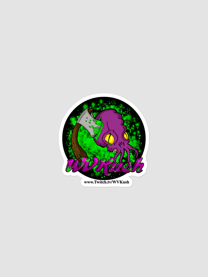 WVKush Cthulhu Logo Sticker product image (1)