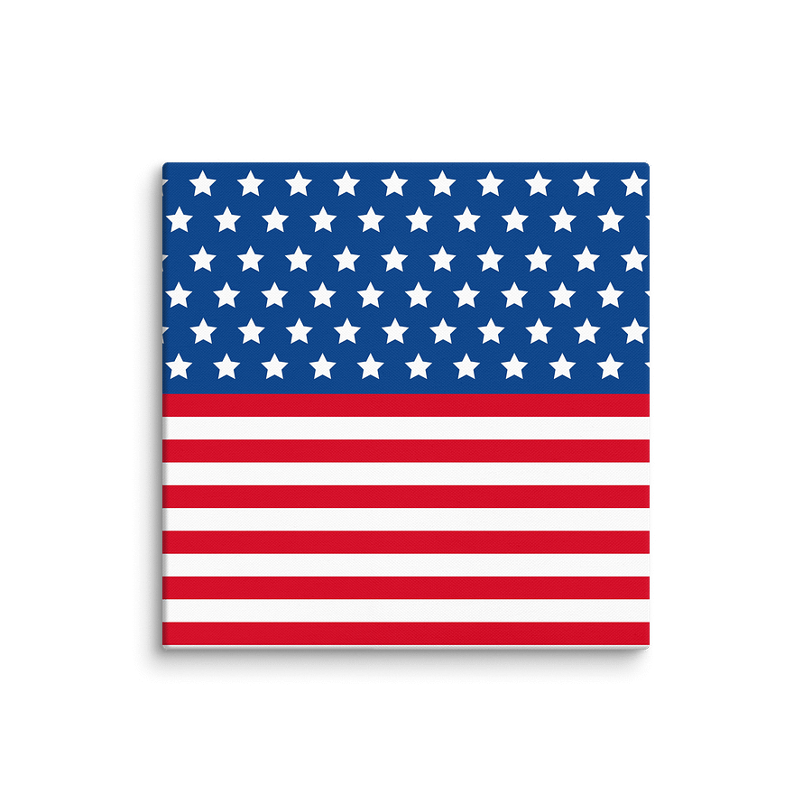 Classic American Flag Canvas Art – Timeless Patriotic Decor for Your Home product image (1)