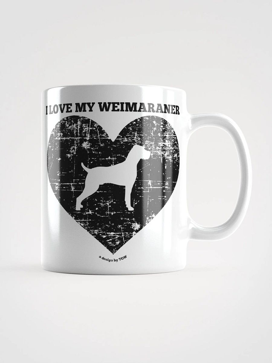 I Love My Weimaraner - White Glossy Mug product image (2)