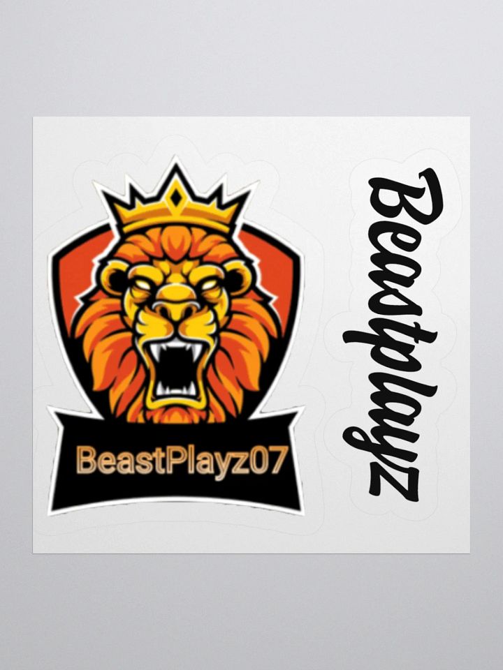 BeastPlayz Stickers product image (1)