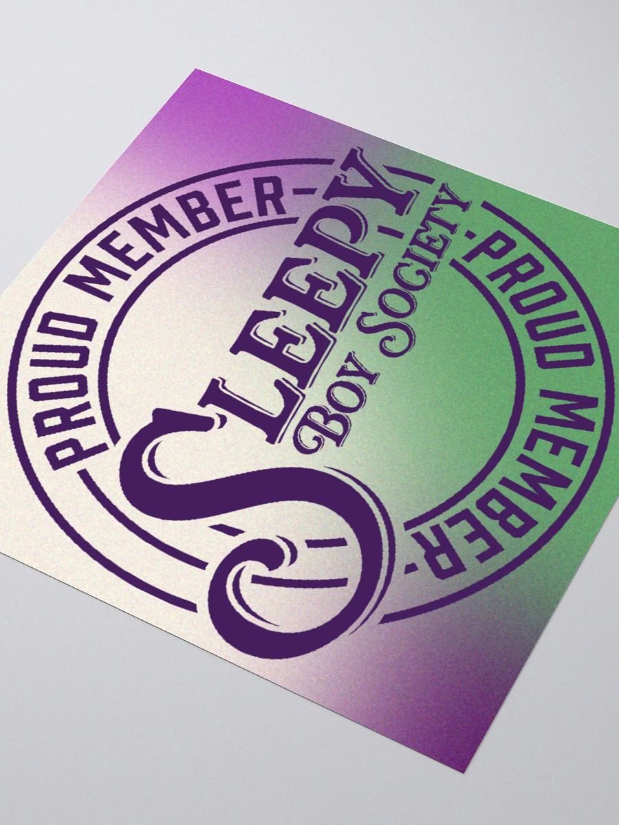 Sleepy Boy Sticker product image (3)