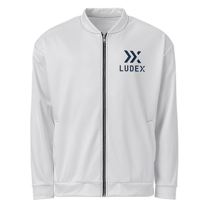 White Logo Bomber Jacket product image (1)