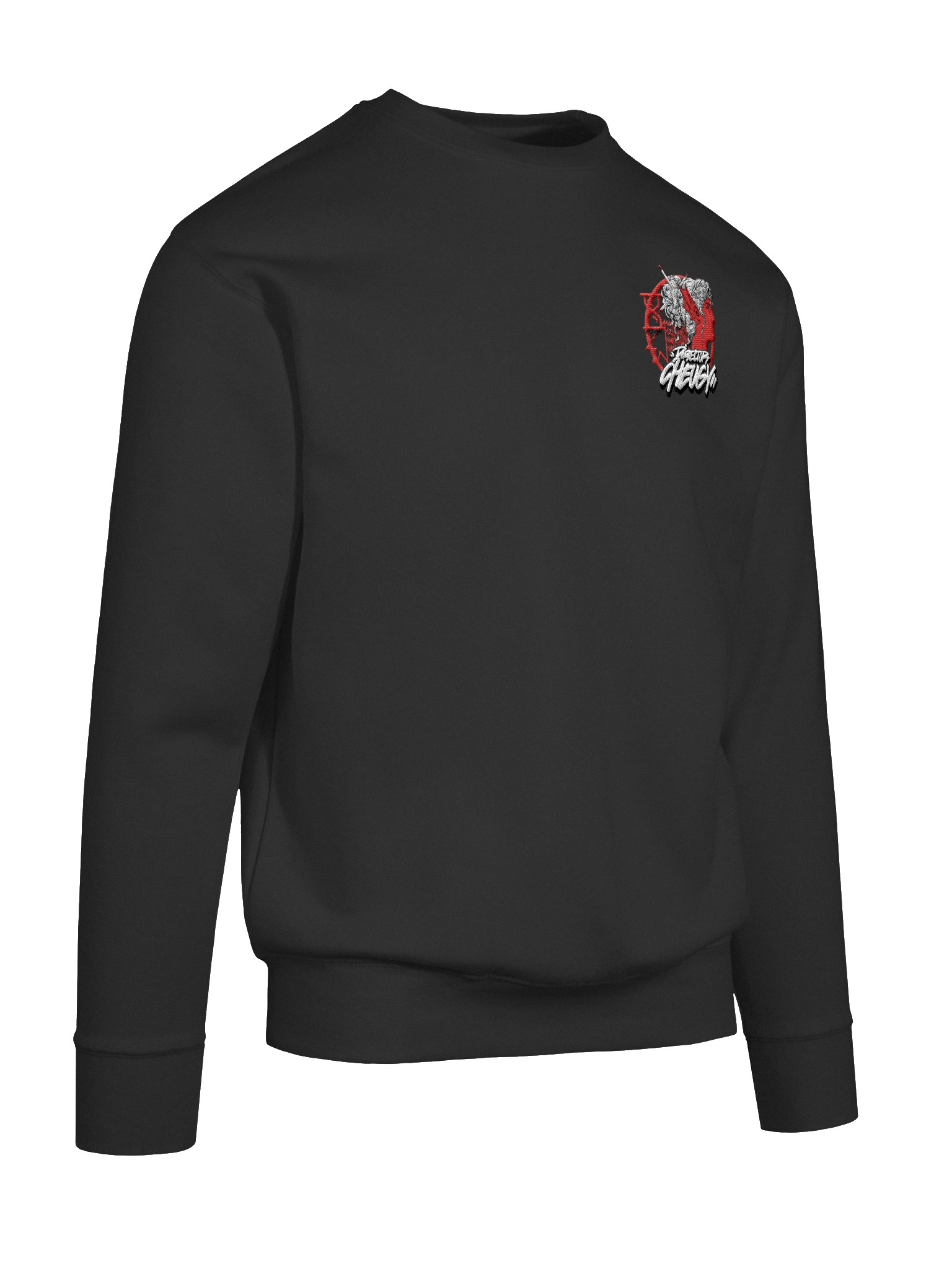 Bustin Crew Neck Sweatshirt (Red) product image (10)