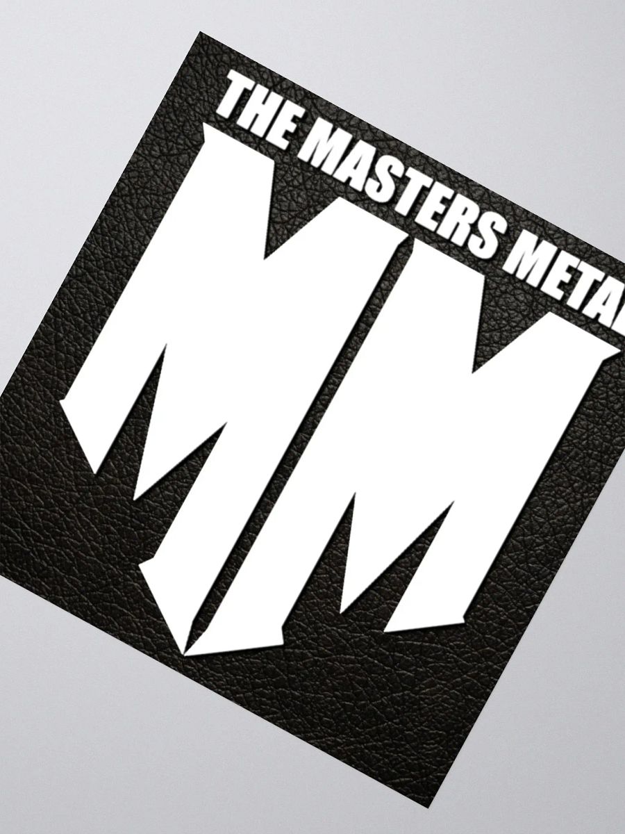 The Master's Metal (Logo) Sticker product image (1)