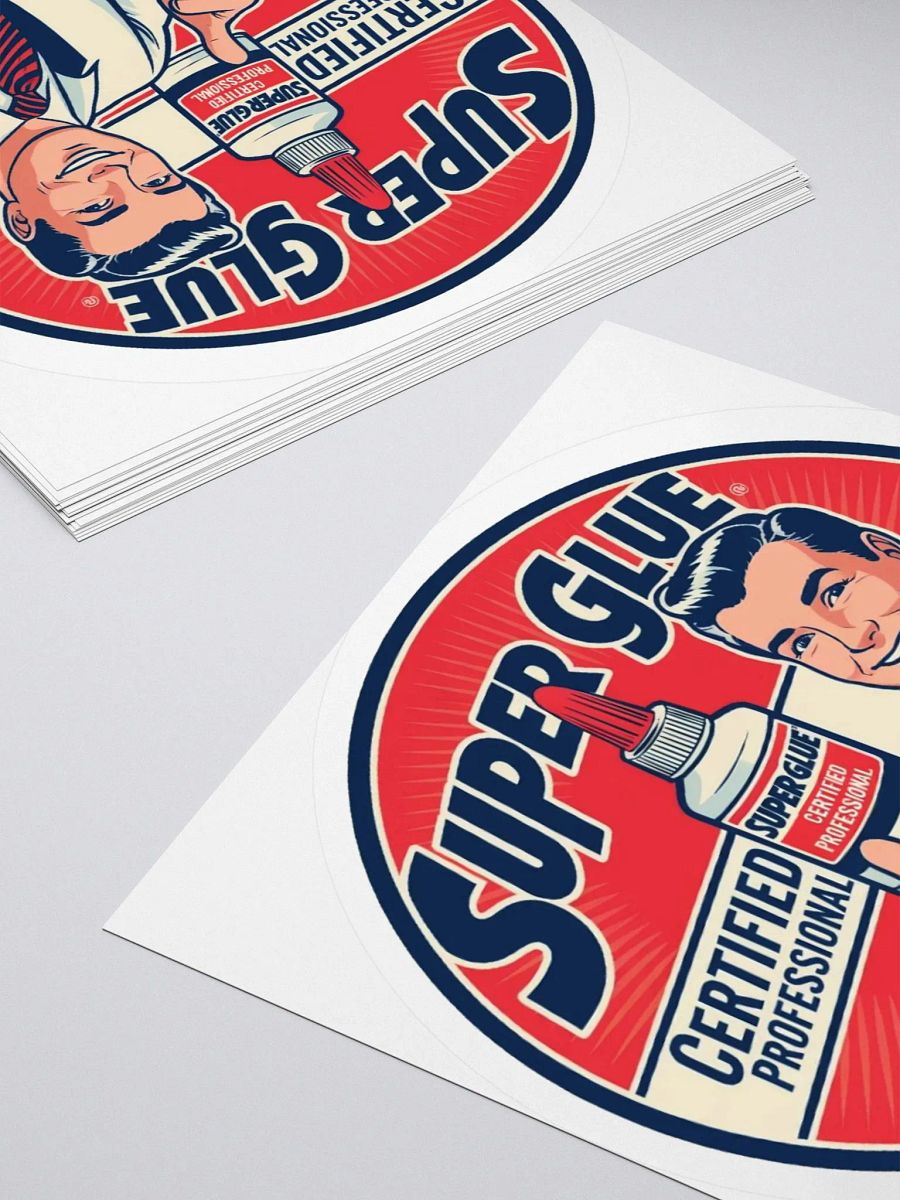 Super Glue Certified Professional Sticker product image (4)