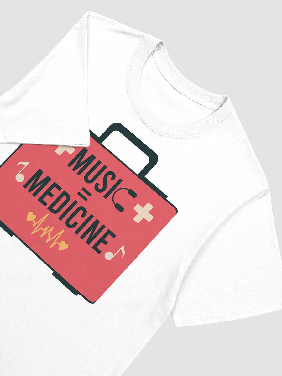 Music = Medicine Unisex T-Shirt product image (3)