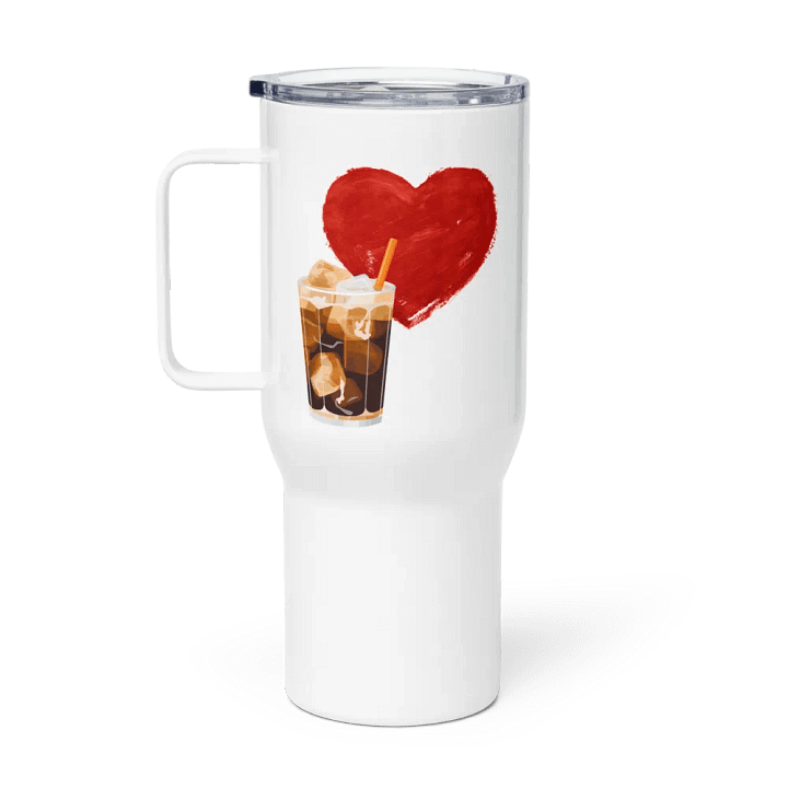 I Heart Iced Coffee Travel Mug product image (1)