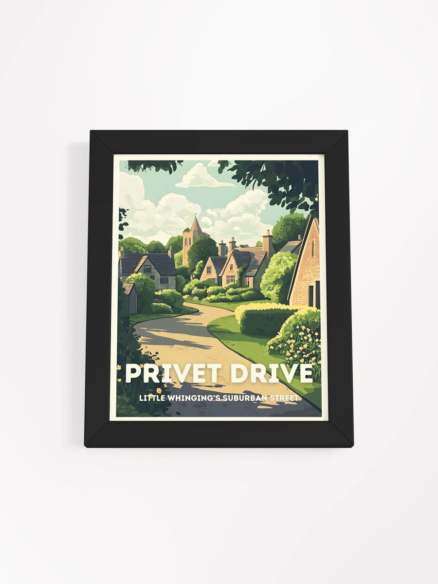Privet Drive Vintage Travel Posters product image (1)