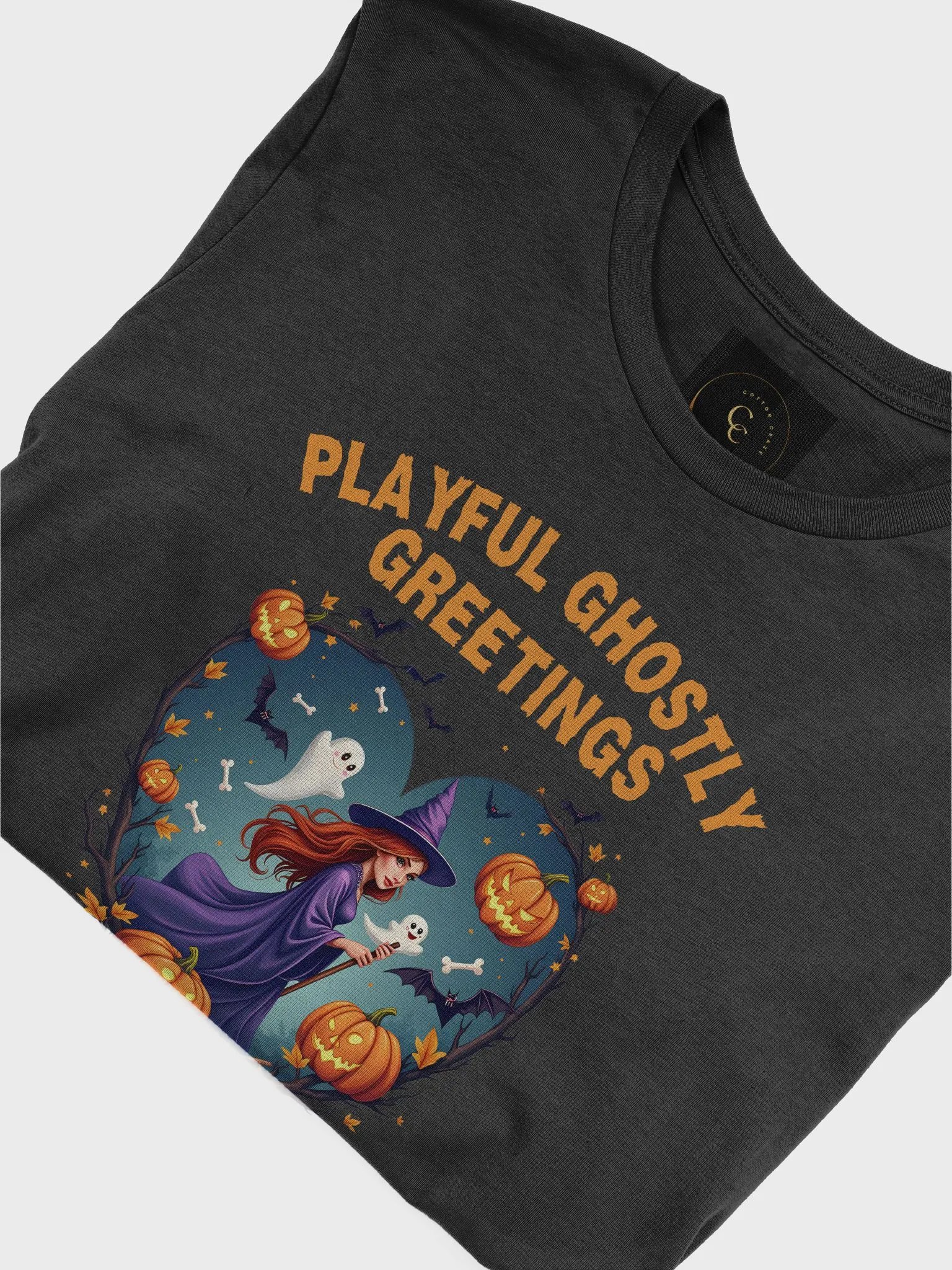 Playful Ghostly Greeting Tee product image (39)