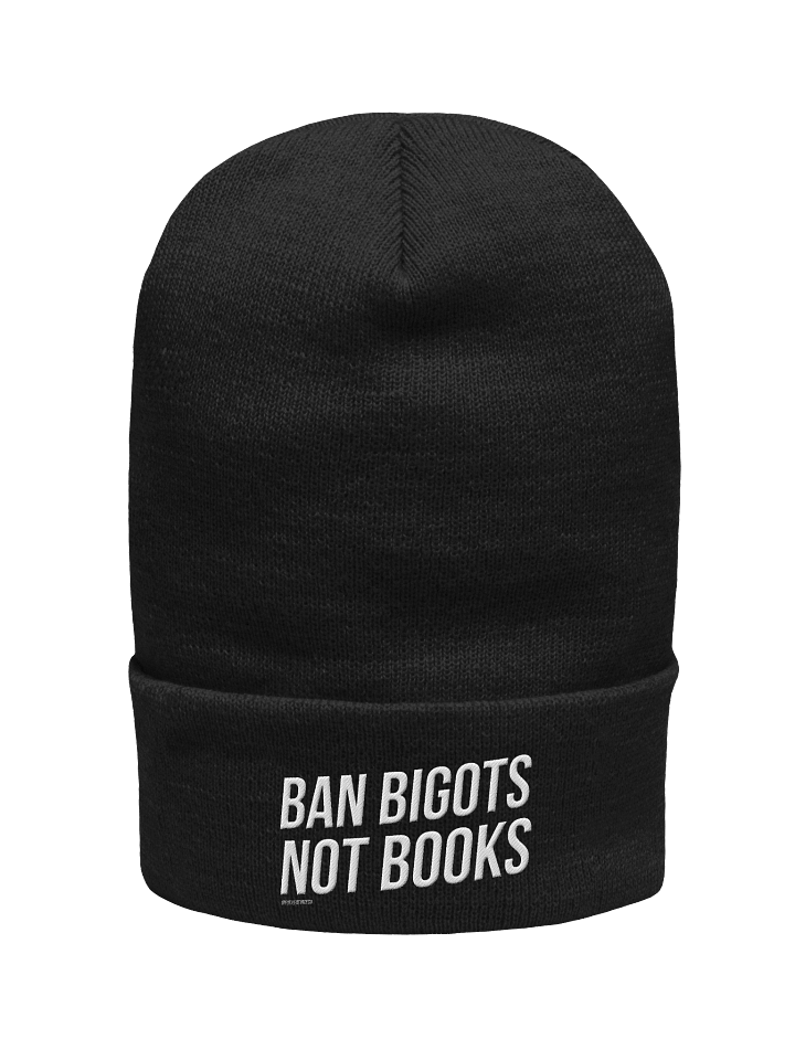 FUTILE DEVICE: BAN BIGOTS NOT BOOKS (BEANIE) product image (1)