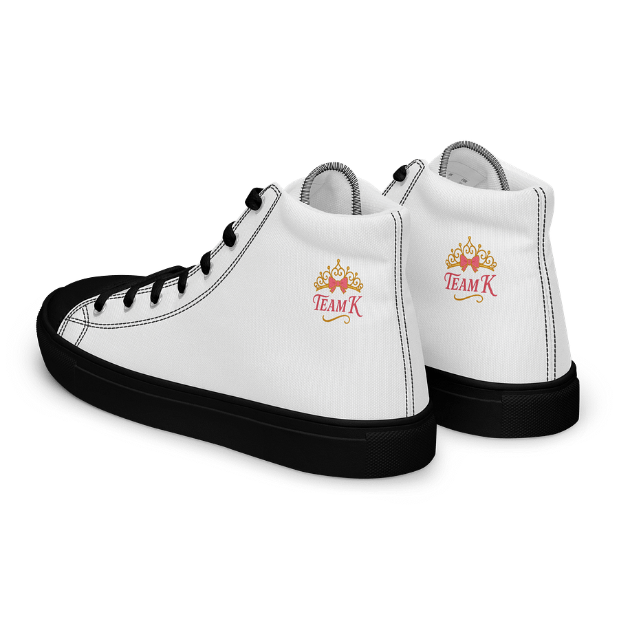 Team K (V-1) Women's High Top Canvas Shoes product image (5)